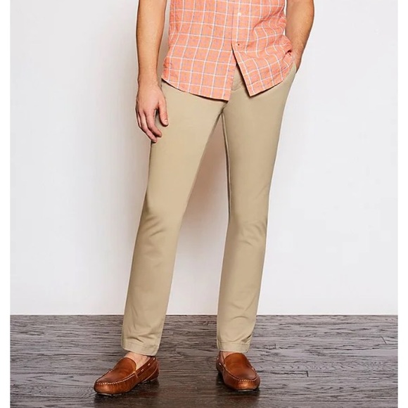 Daniel Cremieux Collection Bayonne Khaki Trousers - Picture 1 of 5